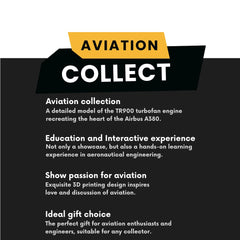 NikolaToy TR900 deluxe finished version with polished aesthetic for collectors and aviation enthusiasts.