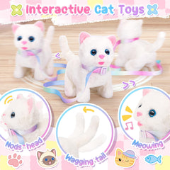 NINAOR electronic cat toy provides motion and interactive play