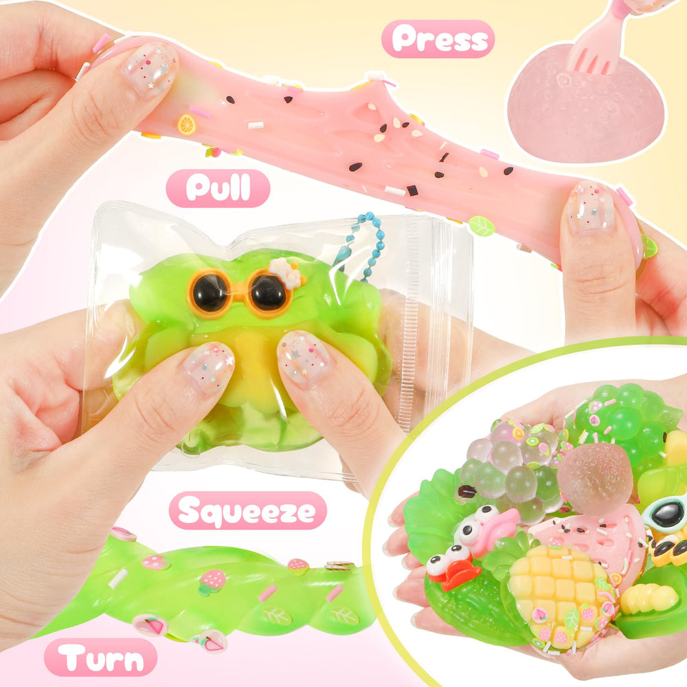 NINAOR squeeze squishy toy grape for fidgety hands and classroom prizes