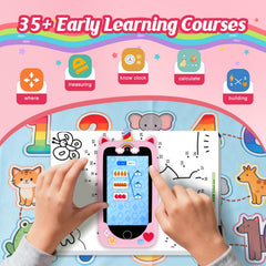 NINE CUBE pink unicorn design for imaginative play
