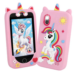 NINE CUBE kids smart phone with three-point-nine-seven inch screen for clear on the go learning