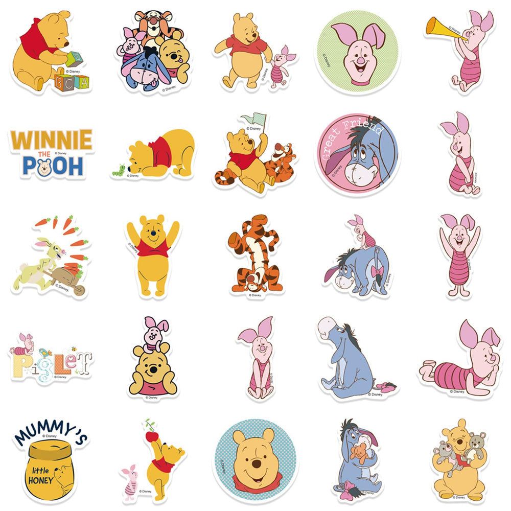 NineGirl Tigger Pooh notebook decals brighten study sessions and journaling