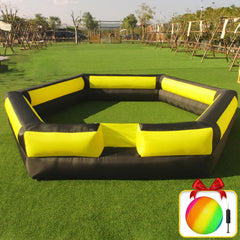 Ninghaovov 17ft Gaga Ball Pit assembly for quick setup and family play