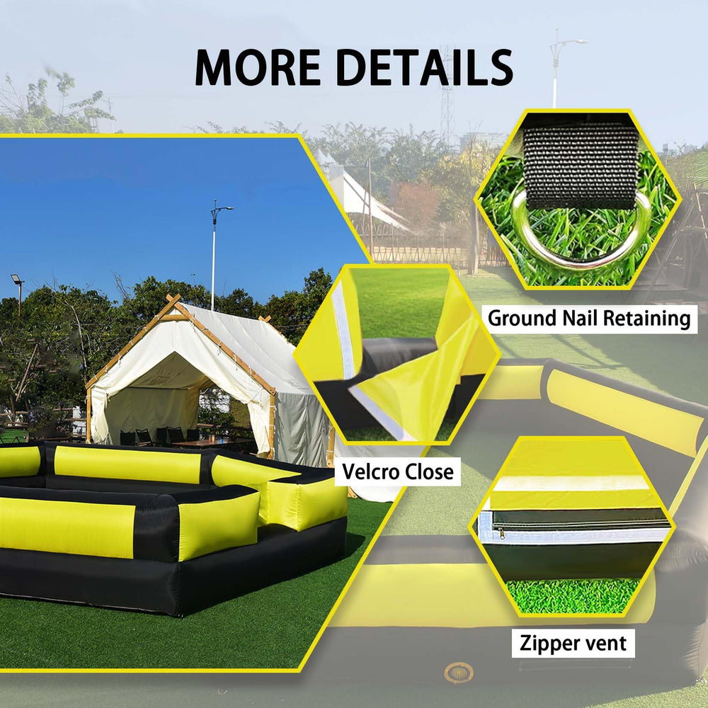 Ninghaov 17ft Gaga Ball Pit blower ensures steady operation