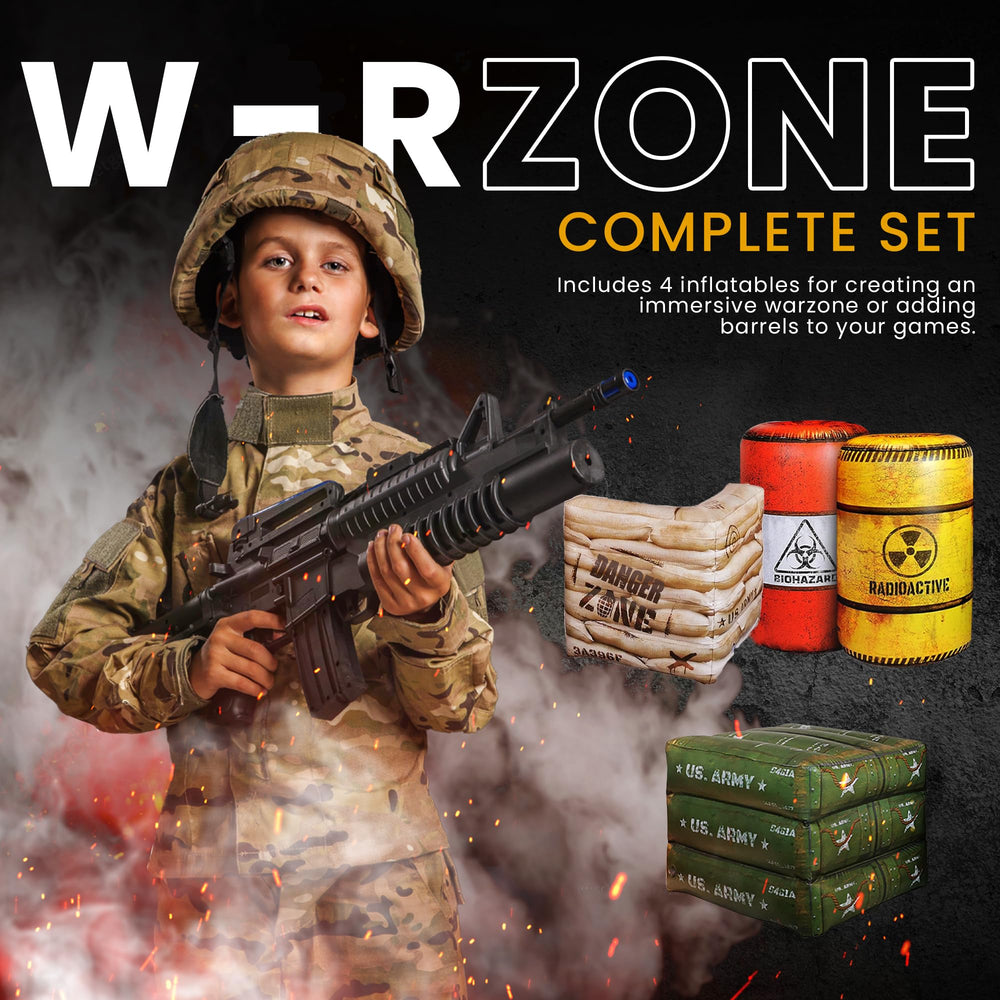 NINOSTAR battlefield set overview shows the eight-piece kit