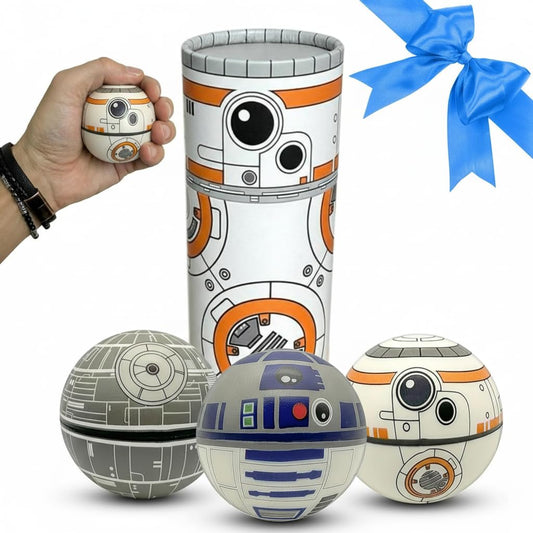 NINOSTAR Squishy Balls Set in decorative box for desk decor and focus