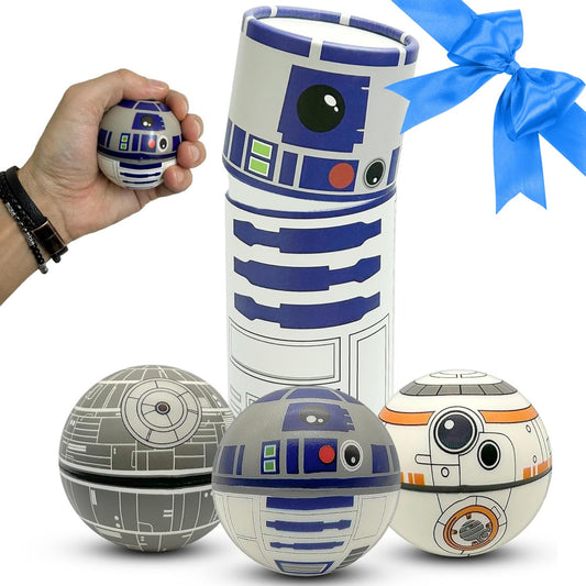 NINOSTAR StarWar stress ball set in decorative box for desk decor and quick stress relief.