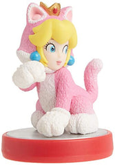 Nintendo amiibo Cat Peach figure for easy in-game bonuses in compatible Mario games.