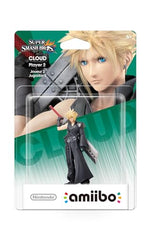 Nintendo amiibo Cloud Player 2 box back showing packaging details for collectors