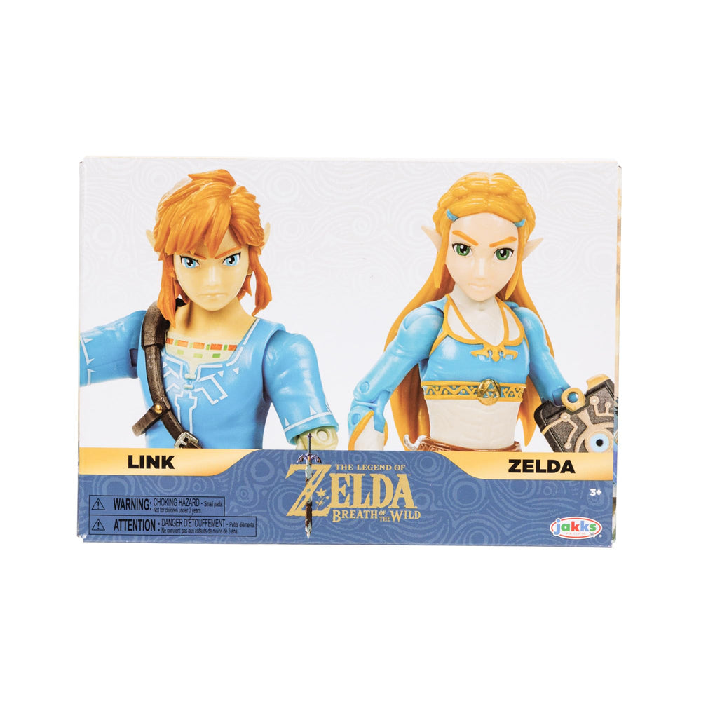 Nintendo collectors-ready display possible with vibrant Zelda Link duo.