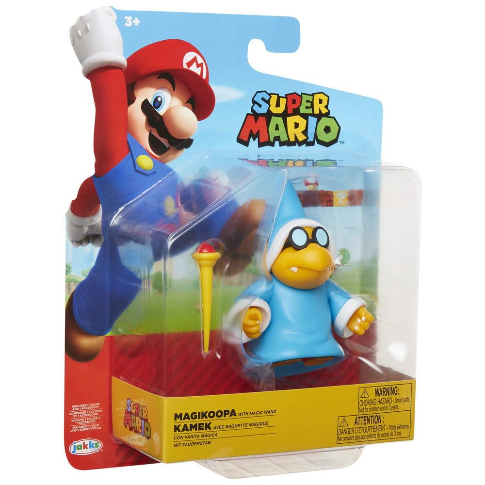 Nintendo Super Mario Magikoopa casting magic spell visual for pretend battles.