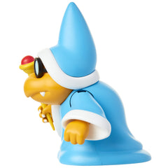 Nintendo Super Mario Magikoopa with wand accessory ready for display.