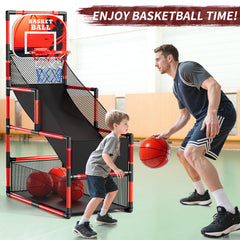 NIPLOOOW arcade basketball game in backyard boosts active play.