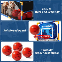 NIPLOOOW Storage space keeps balls organized after play.