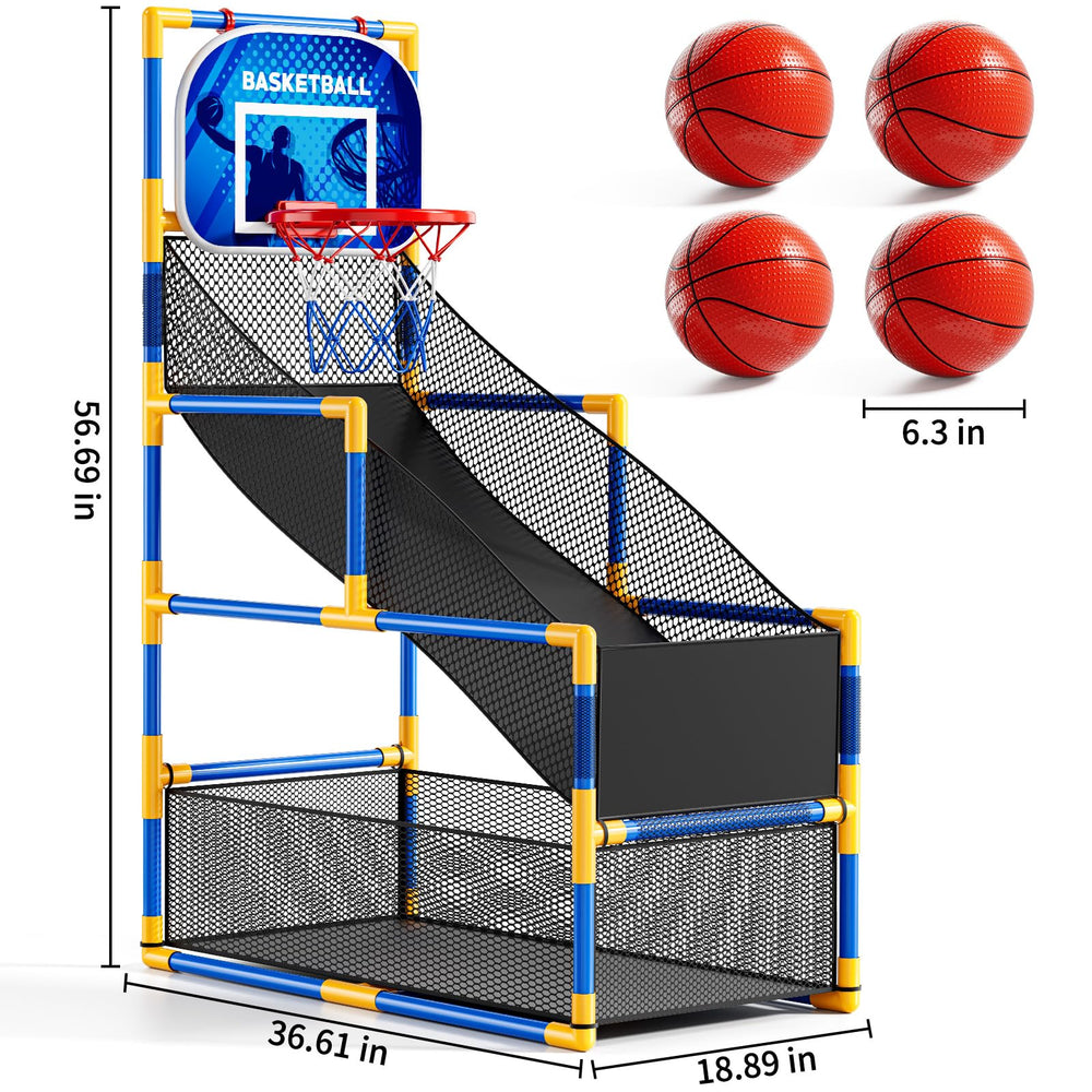 NIPLOOOW Durable, safe construction supports active kids ages 3-12.