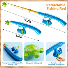 NIPLOOOW colorful sea creatures support color recognition during play.