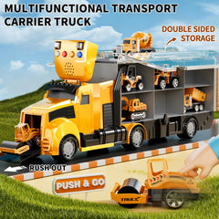 NIPLOOOW excavator toy with realistic motion for constructive play