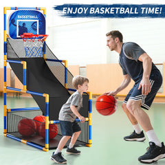 NIPLOOOW Indoor-outdoor versatility makes rainy days or backyard play easy.