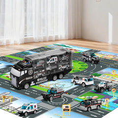 NIPLOOOW play mat provides spacious cooperative play for kids