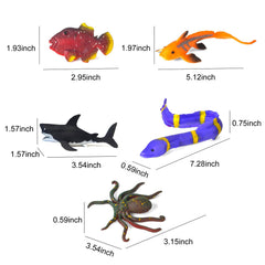 Niskaqsn color-changing sea animals for water table play