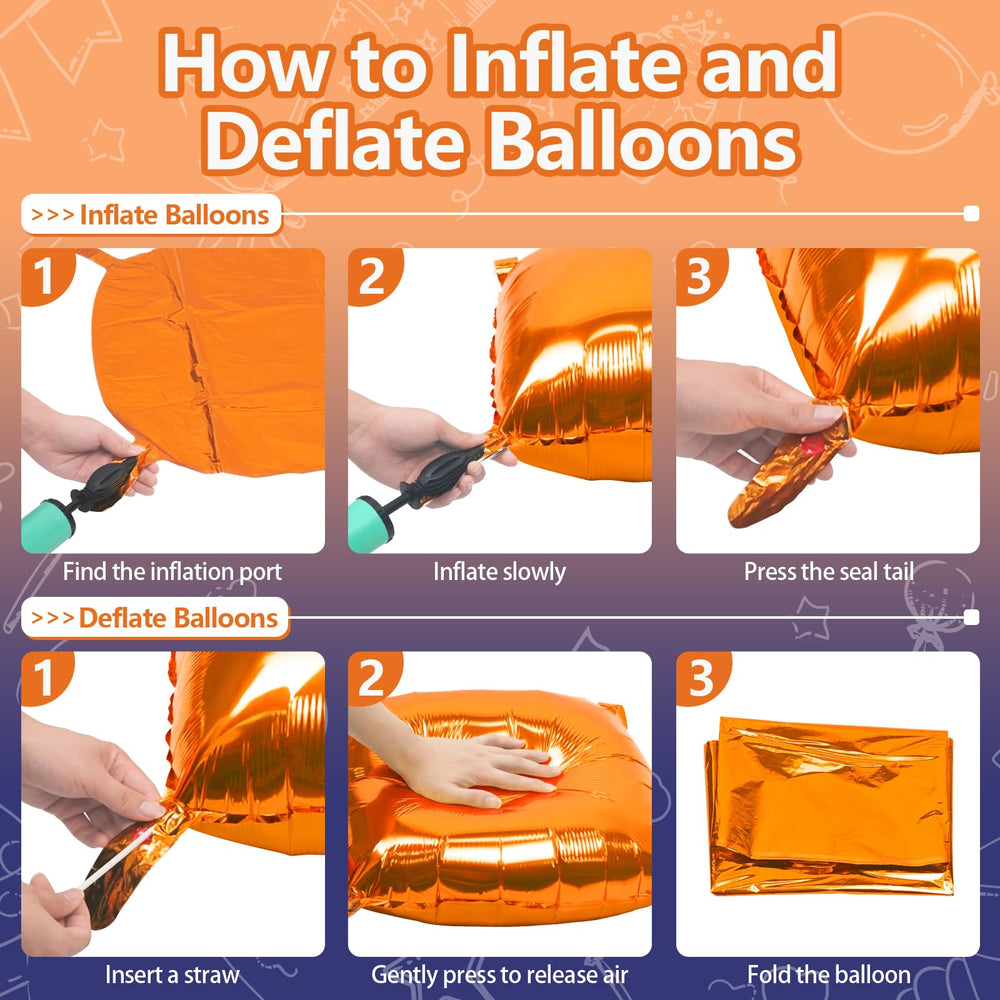 NISOCY square foil balloon wall decor kit for arches and walls