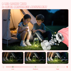 Nisumkey Wonderquest LED lights produce bright samples in any condition.