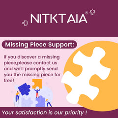 Nitktaia wall-display-ready puzzle ideal for stylish room decor