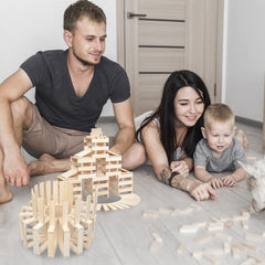 NiToy balance-based play showing open-ended construction ideas.