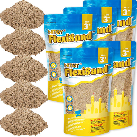 NiToy FlexiSand 11lb bulk pack for versatile sensory play sessions.