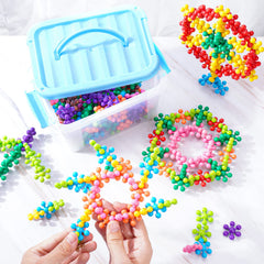 NiToy snowflake classroom activity set encouraging collaborative STEM play