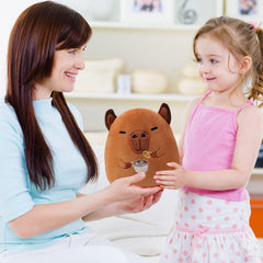 NIUBEHOHO capybara plush with huggable design ideal for kids and adults