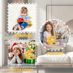 NIUBEHOHO Cute eyes embrace conveys warmth ideal for bedtime routines.