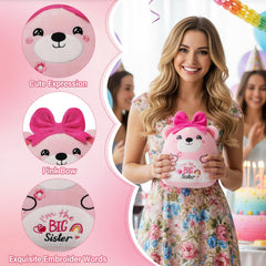 Gift-ready plush suitable for celebrating a new family milestone.