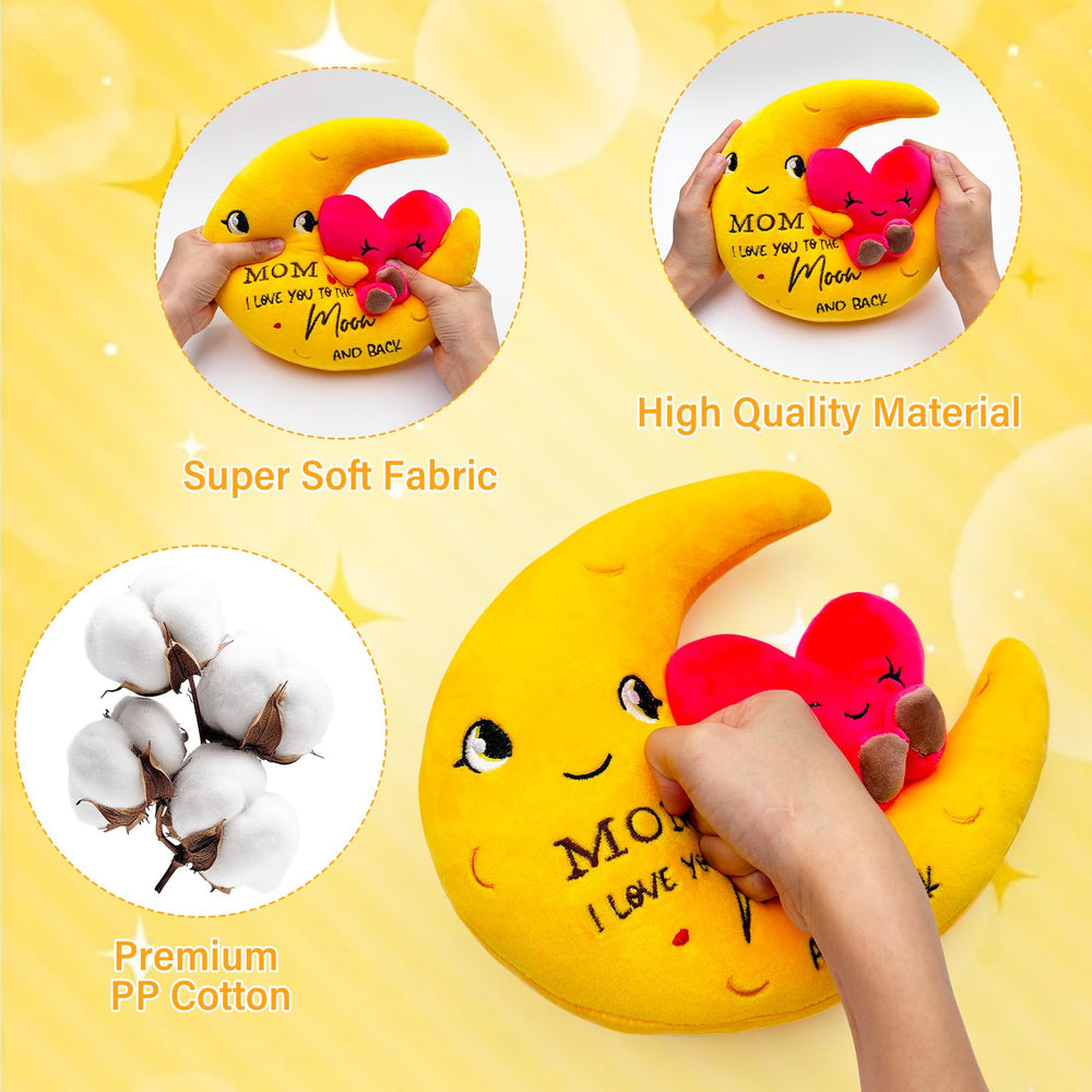 NIUBEHOHO Moon Love ships with a mesh gift bag for festive presentation