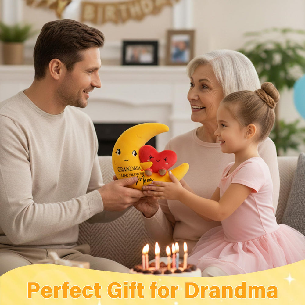 NIUBEHOHO Sweet Card Message adds a loving grandma sentiment