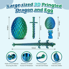 NIUCOO dragon egg makes an engaging Easter basket surprise.