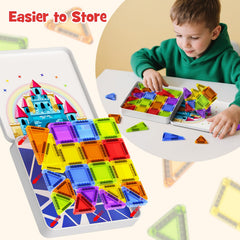 Niukdier magnetic tiles feature non-toxic ABS for safe hands