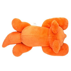 Niuniu Daddy fox weighted plush in bed for bedtime comfort.
