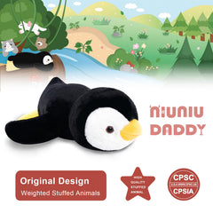 Niuniu Daddy penguin 20-inch big dimension makes a versatile body pillow.