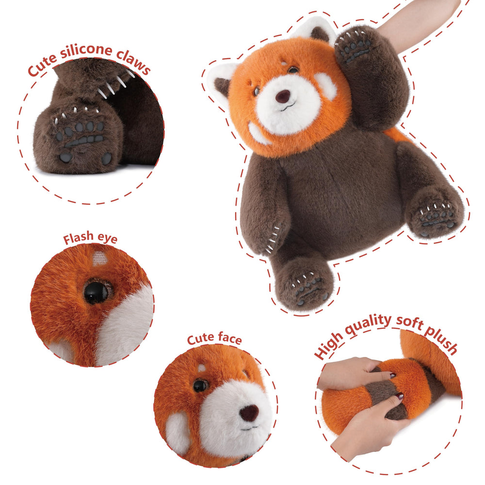 Niuniu Daddy Red Panda in kids room decor adds playful warmth and character.