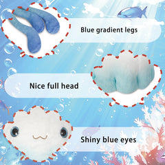 Niuniu Daddy weighted jellyfish plush promotes relaxation and calm focus.