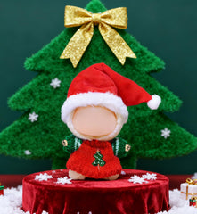 Gift-ready Christmas outfit for doll collectors to elevate holiday displays.