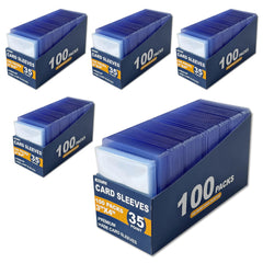 NIXITLO penny sleeves provide inner protection against scratches.