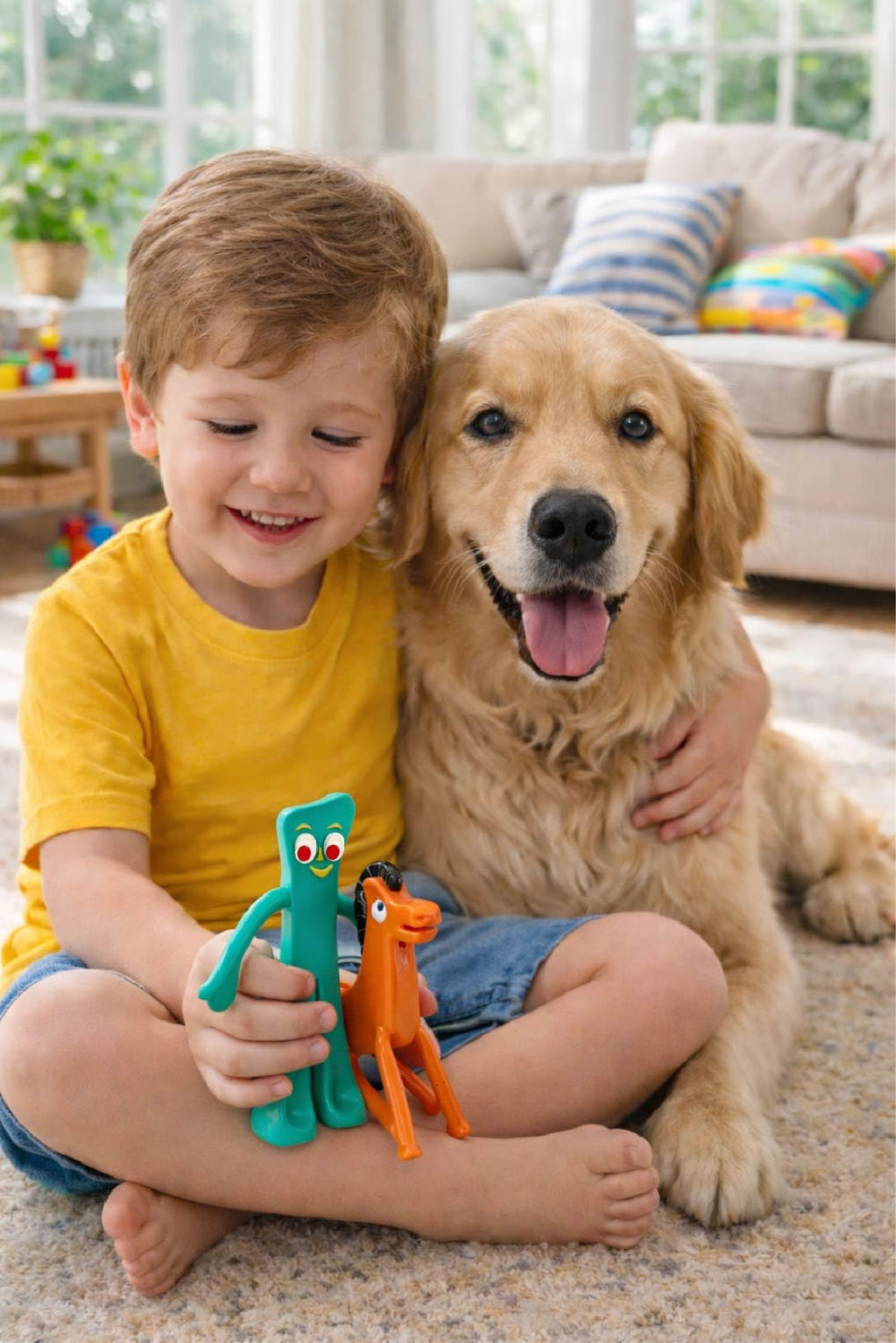 NJ Croce Gumby and Pokey versatile figures for classroom activities and crafts
