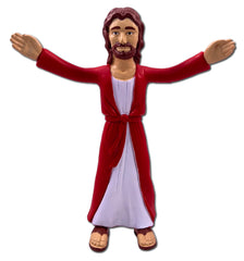NJ Croce Jesus Nazareth bendable figure in a mid pose, ideal for display and storytelling.