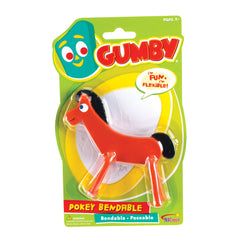 NJ Croce Pokey bendable figure with flexible joints for imaginative play.
