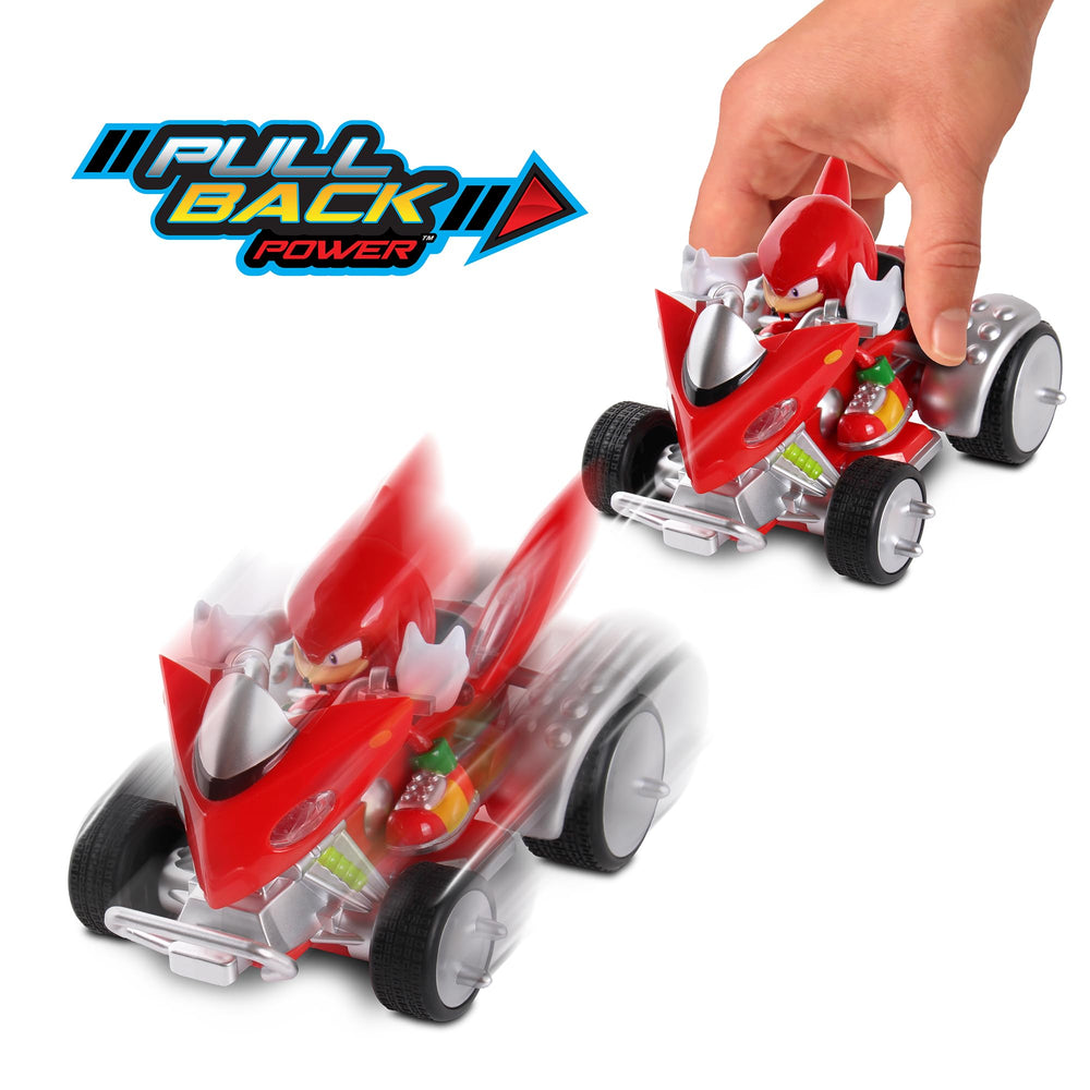 NKOK Silver pullback vehicle delivers futuristic styling and smooth motion.