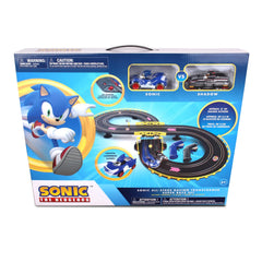 NKOK Sonic hedgehog vehicle headlights enhance realism during play.