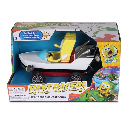 NKOK SpongeBob Boatmobile officially licensed replica from Nickelodeon Kart Racers 3
