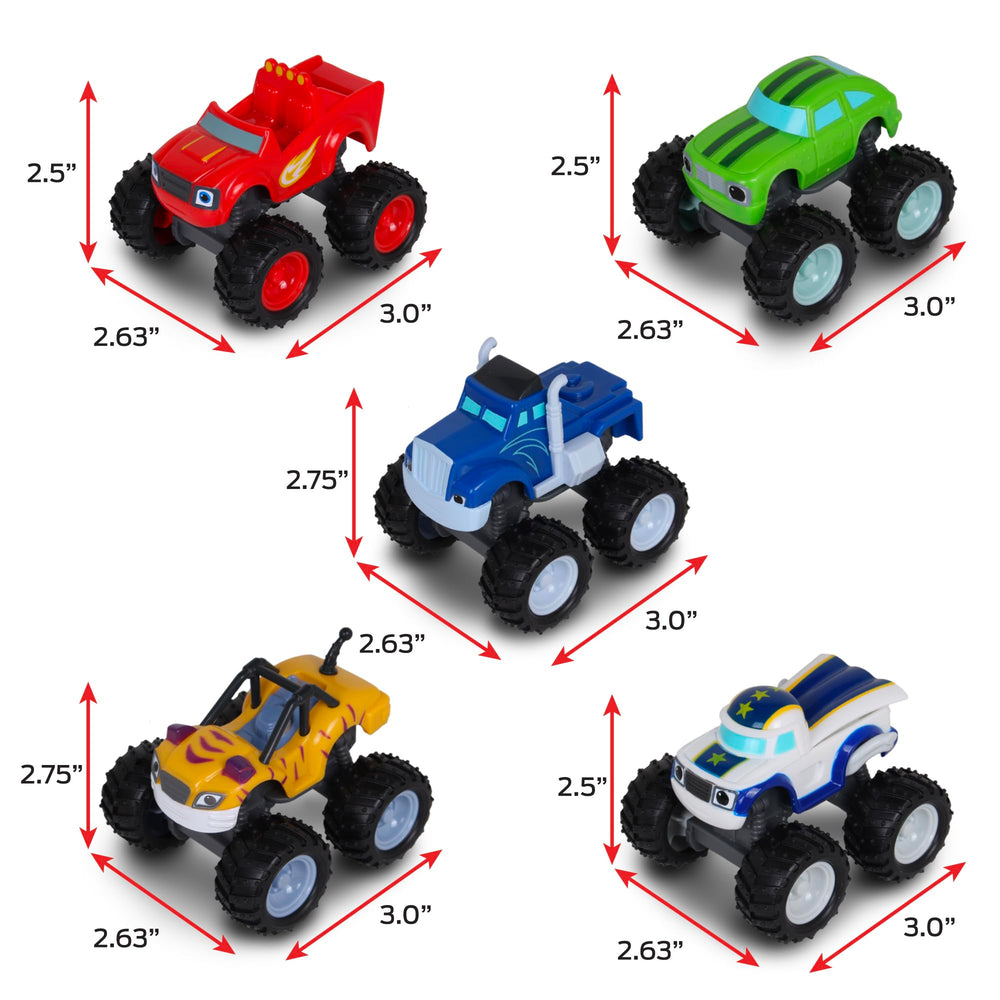 NKOK Stripes and Darington Monster Trucks for STEM play and problem-solving adventures.